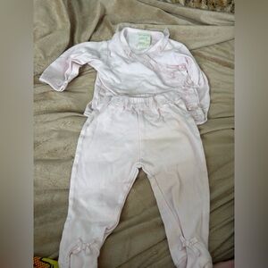 First Impressions Light Pink Baby Romper